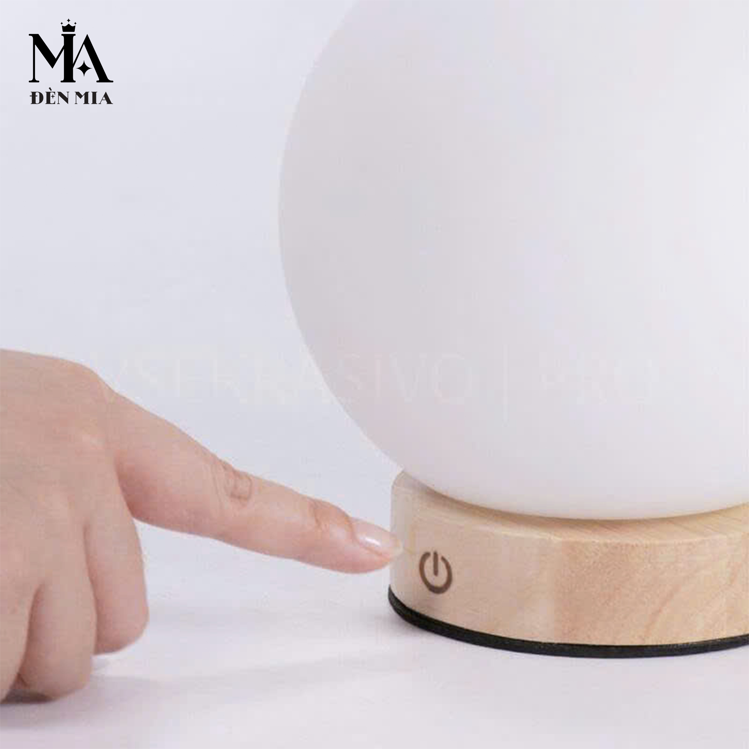 Đèn Ngủ Mặt Trăng Nút Cảm Ứng