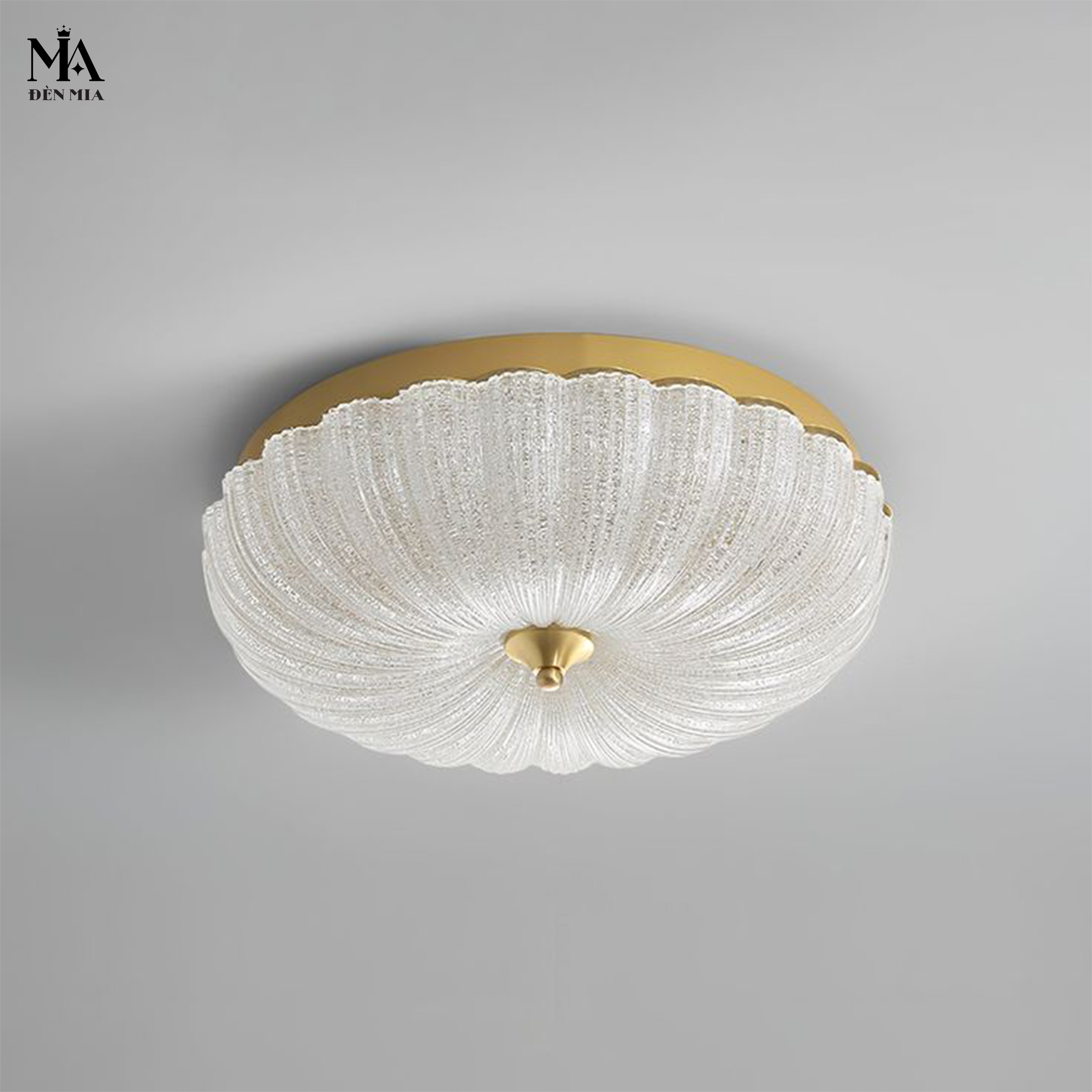 Đèn Ốp Trần Thuỷ Tinh