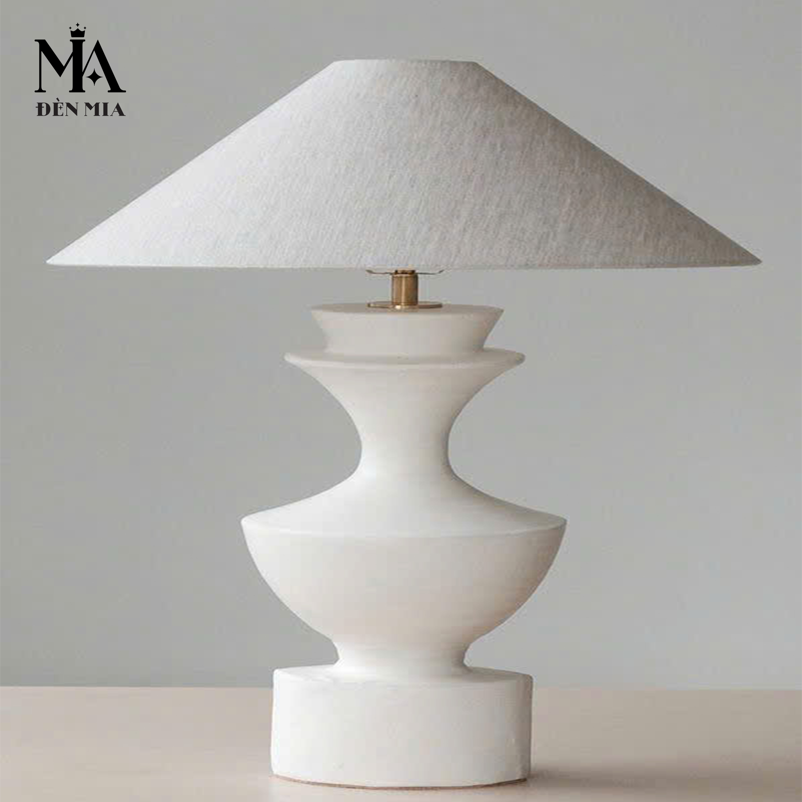 Đèn Bàn Chân Thạch Cao