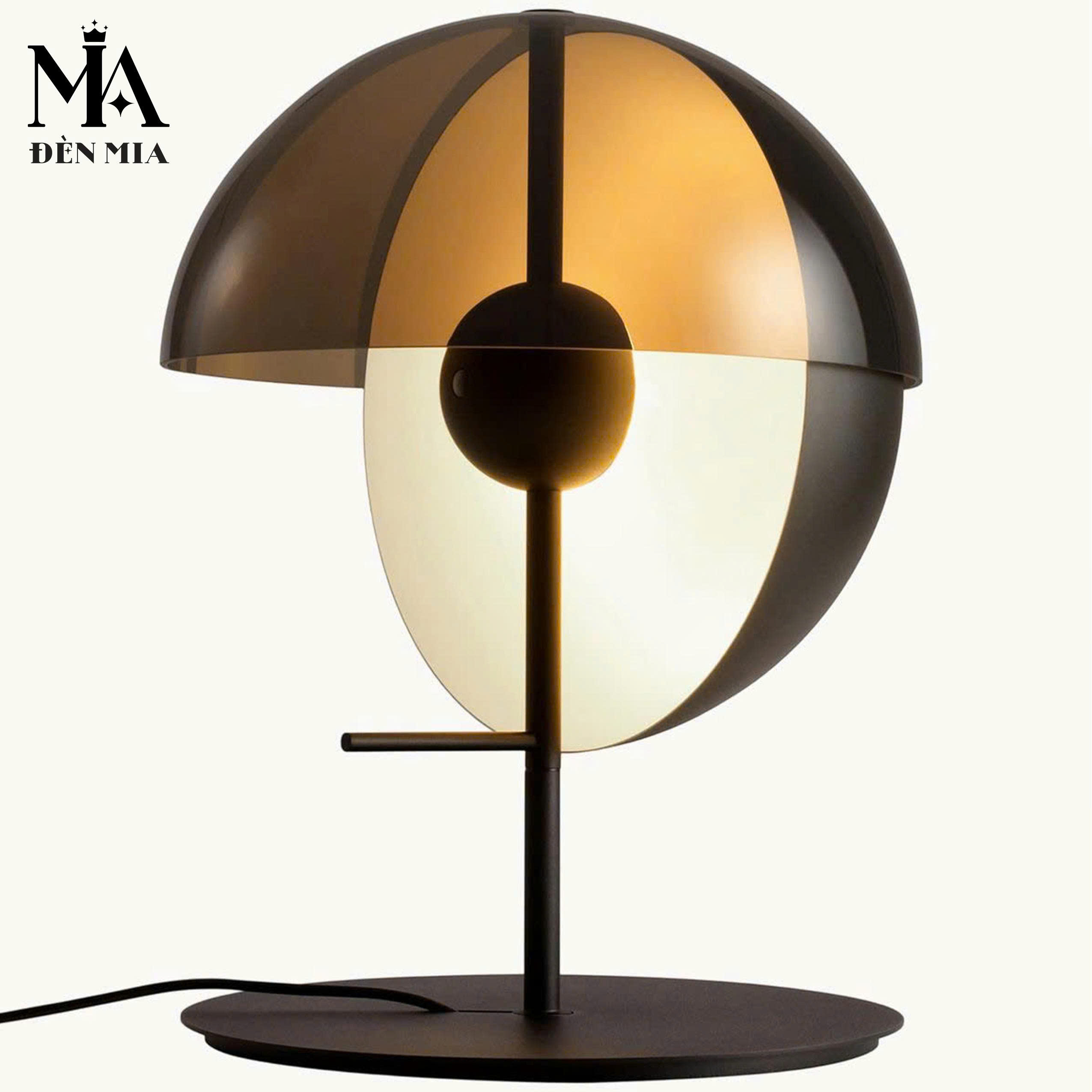 Đèn bàn Quả Cầu Ánh Sáng